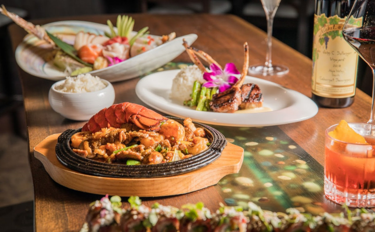 Food Group served on the table